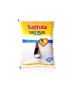 SAFFOLA SALT PLUS LESS SODIUM 1 KG