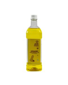 ORG PURE AND SURE GROUND NUT OIL 1 LTR