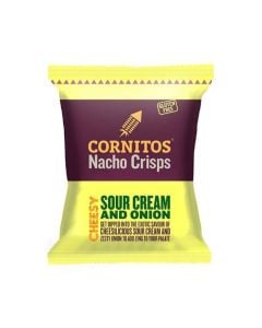 CORNITOS NACHO CRISPS SOUR CREAM & ONIONS 55G
