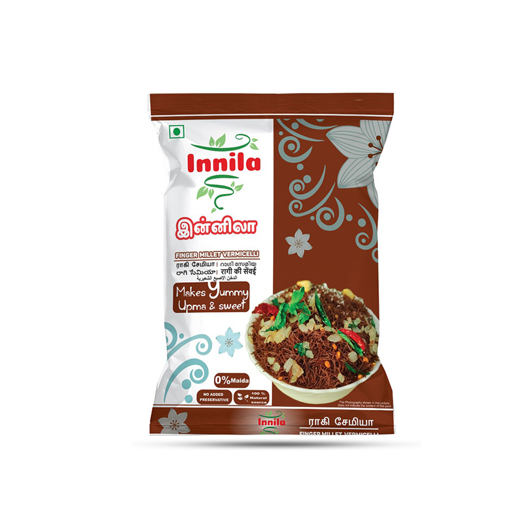 INNILA FINGER MILLET RAGI VERMICELLI 180GM 0% MAIDA