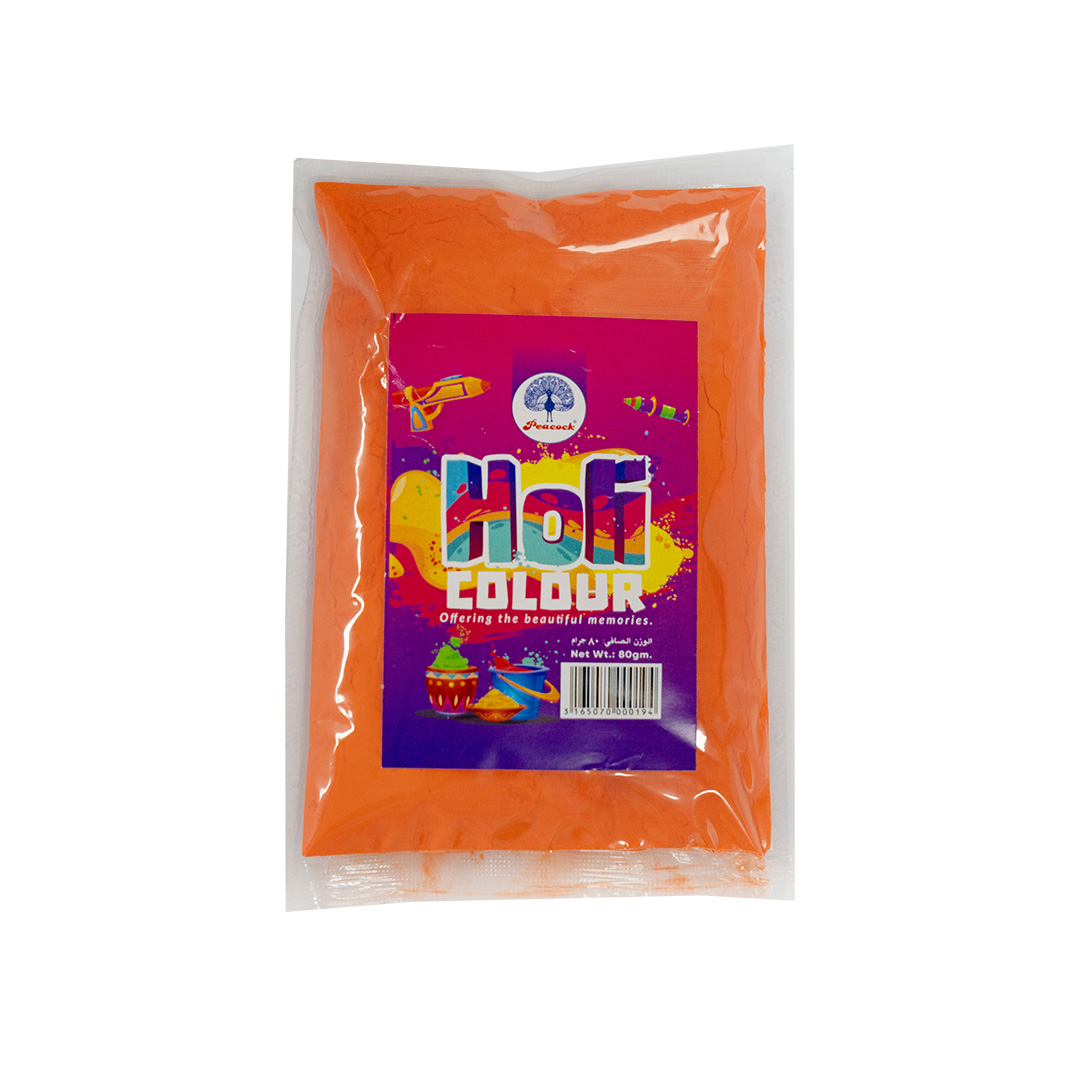 HOLI COLOUR 80G ( ORANGE)