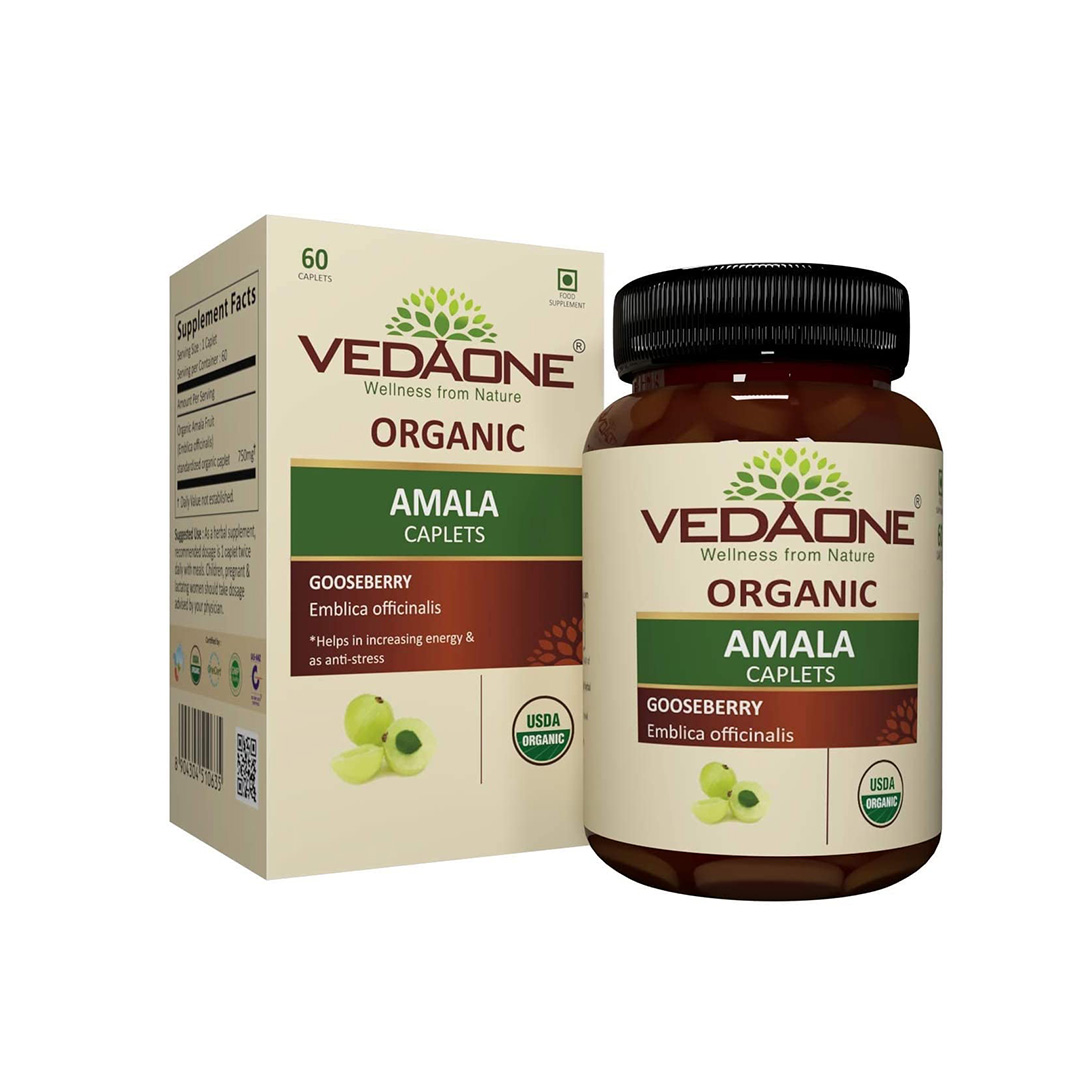 VEDAONE ORGANIC AMLA 60 TABLET