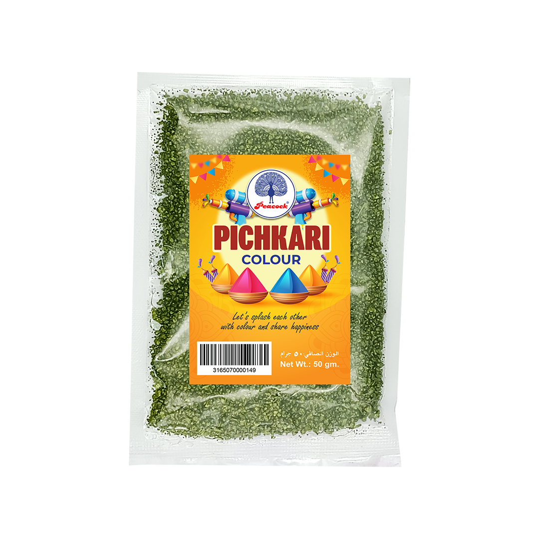 PICHKARI COLOUR 50GM (GREEN)