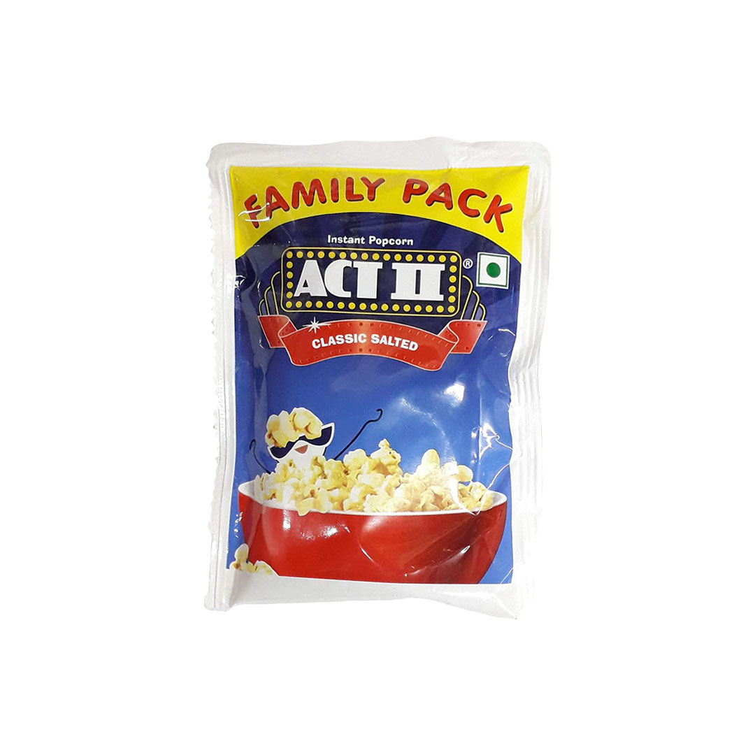 ACT II CLASSIC SALTED POPCORN 120 GM