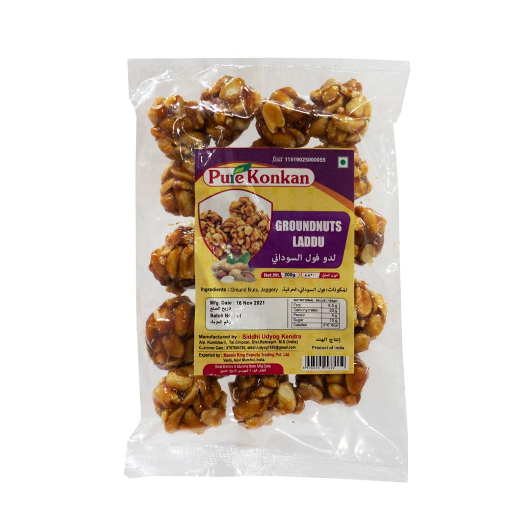 PURE KONKAN PEANUT LADDU 200GM