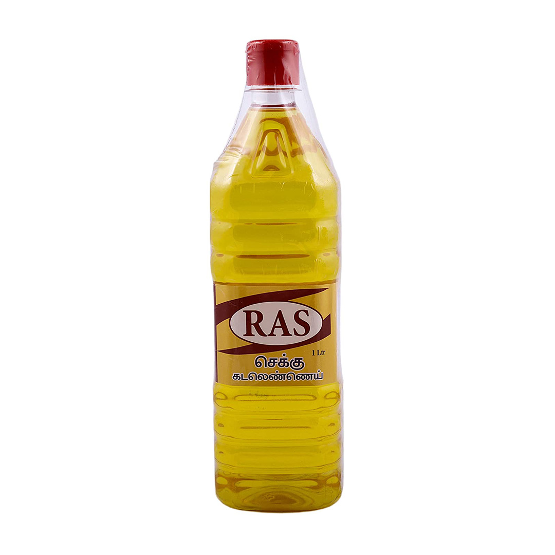 RAS CHEKKU GROUNDNUT OIL 1LTR