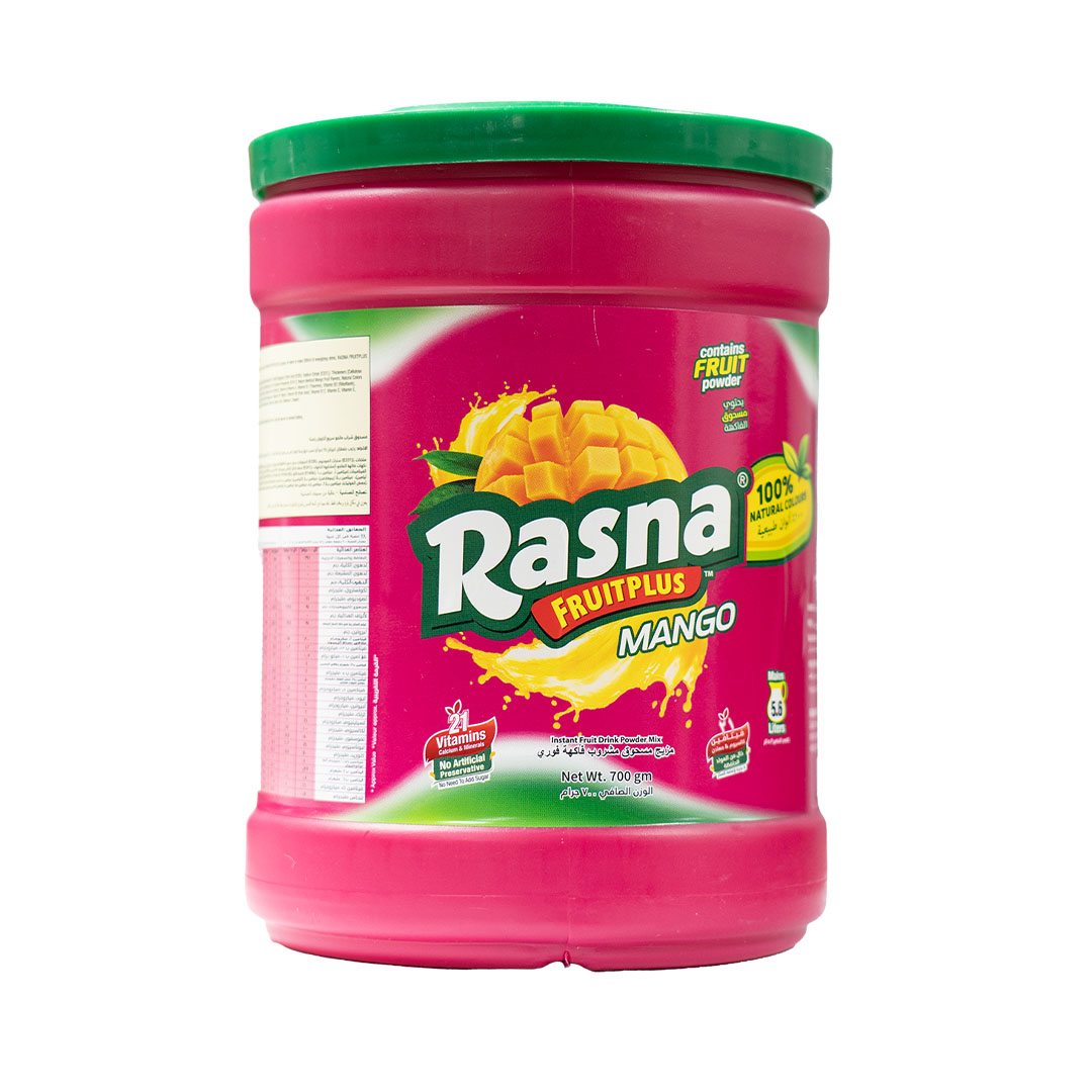 RASNA FRUITPLUS MANGO 700GM JAR