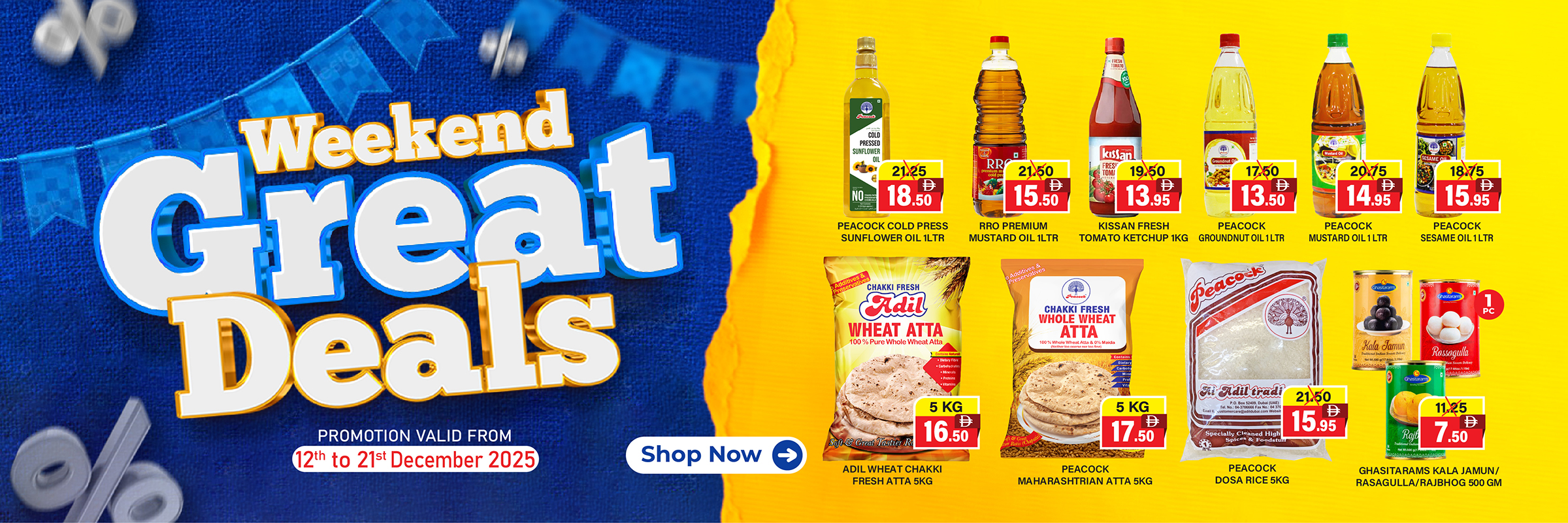 Weekend Great Deals: Shop Happily at Adil!